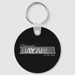 Het gebied van de baai sleutelhanger