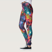 Het gebied van de kurkatiesterster over drukLeggin Leggings (Links)