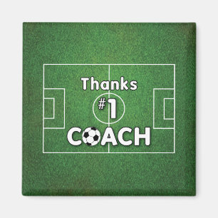 Het Gebied van het Gras van de Voetbal coach van Magneet