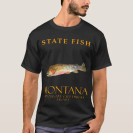 Het gebied van Montana Fish, de Westslope Cutthroa T-shirt