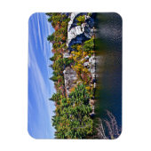 Het Gebladerte van de herfst rond Meer Minnewaska Magneet (Verticaal)
