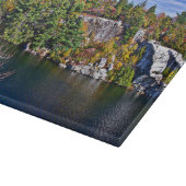 Het Gebladerte van de herfst rond Meer Minnewaska Snijplank (Hoek)