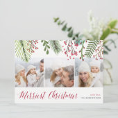 Het Gebladerte van de vakantie | Kaart van de (Staand voorkant)