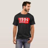 Het geboortejaar 1994 voor mannen en vrouwen, Gewe T-shirt (Voorkant volledig)