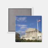 Het gebouw van het Amerikaanse Hooggerechtshof in Magneet (Voorkant / Achterkant)