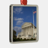 Het gebouw van het Amerikaanse Hooggerechtshof in Metalen Ornament (Rechts)