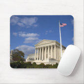 Het gebouw van het Amerikaanse Hooggerechtshof in Muismat (Met muis)