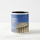 Het gebouw van het Amerikaanse Hooggerechtshof in Tweekleurige Koffiemok (Center)