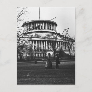 Het gebouw van het Capitool in Washington D.C. Briefkaart