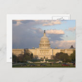 Het gebouw van het Capitool van Verenigde Staten Briefkaart (Voorkant / Achterkant)