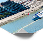 Het gebouw van het Hongaarse parlement in de stad  Poster (Hoek)