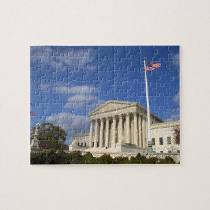 Het gebouw van het Hooggerechtshof van de Verenigd Legpuzzel