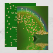 HET GEBREK AAN DE INVITATIE VAN IEREN - PARTIJEN - KAART (Voorkant / Achterkant)