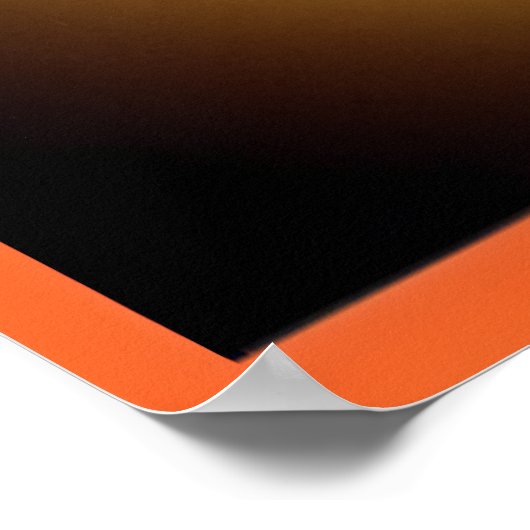 Het gebroken hart | AI Art Poster (Hoek)