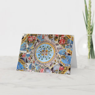 Het gebroken Mozaïek van de Tegel Kaart
