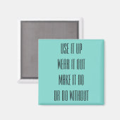 Het gebruik omhoog Draag uit Magneet (Voorkant / Achterkant)