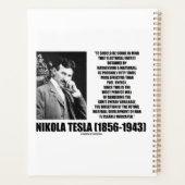 Het gebruik van de Energy Tesla Quote van een Wate Planner (Achterkant)