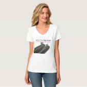 Het gebruik van de hogesnelweg is de beste manier  t-shirt (Voorkant volledig)