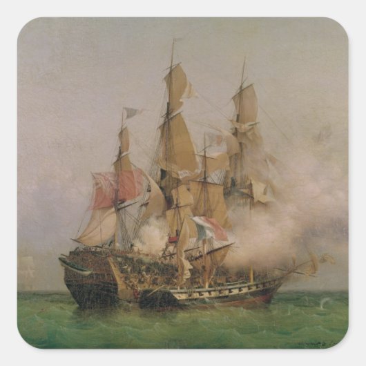 Het gebruik van de "Kent" Vierkante Sticker (Voorkant)