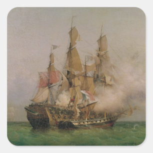 Het gebruik van de "Kent" Vierkante Sticker