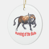 Het gebruik van de stieren keramisch ornament (Links)