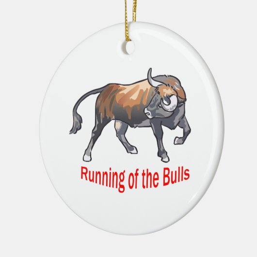 Het gebruik van de stieren keramisch ornament (Links)