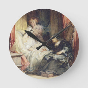 Het gebruik van tranen, 1827 (m/c en carrosseriekl ronde klok