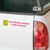 Het gebruiken van Aanbiedende Taal wordt genoemd B Bumpersticker (Op Truck)