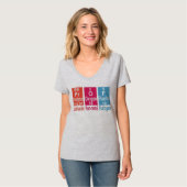 HET GEBRUIKEN VAN ELEMENTEN OP DE PERIODIEKE TABEL T-SHIRT (Voorkant volledig)