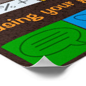 Het gebruiken van Uw Posters van Talenten (Hoek)