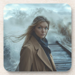 Het gebulder van het Zee Bier Onderzetter