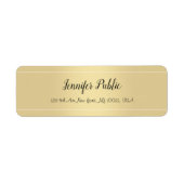 Het gecalligrafeerde Adres van de Terugkeer van de Etiket (Voorkant)