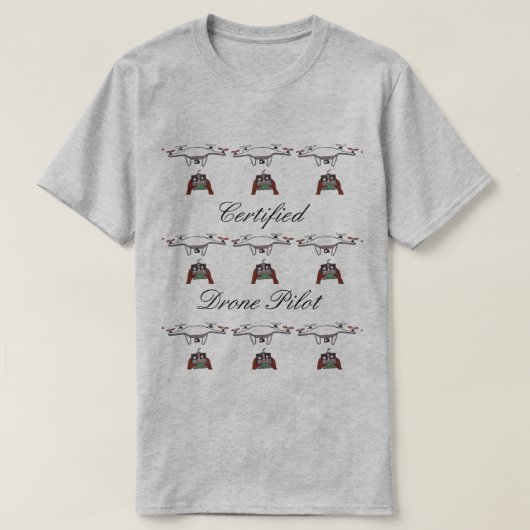 Het gecertificeerde drieluid t-shirt (Design voorkant)