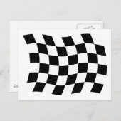 Het Gecontroleerde Briefkaart van de Vlag (Voorkant / Achterkant)