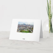 Het Gedenkteken van de vrijheid en BMA de Bouw, de Kaart (Achterkant)