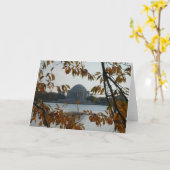 Het Gedenkteken van Jefferson in de herfst Kaart (Gele Bloem)