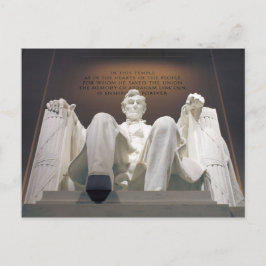 Het Gedenkteken van Lincoln Briefkaart