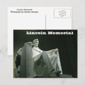 Het Gedenkteken van Lincoln Briefkaart (Voorkant / Achterkant)
