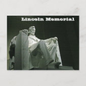 Het Gedenkteken van Lincoln Briefkaart (Voorkant)