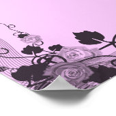 Het gedicht "Silent Ranks" Poster (Hoek)