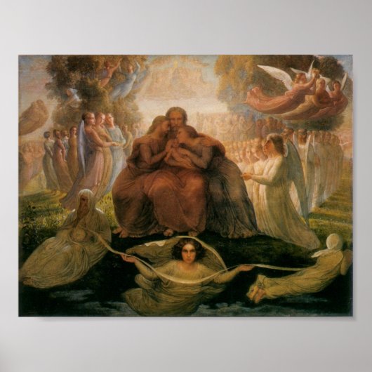 Het gedicht van de soep-goddelijke genesis poster (Voorkant)