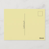 Het gedicht van een heks briefkaart (Achterkant)