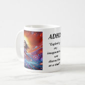 Het gedijen met ADHD * Dr.Anders Osborne Ph.D. Koffiemok (Voorkant links)