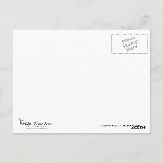 Het gedokte Briefkaart van Boten (Achterkant)