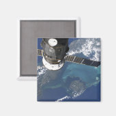 Het gedokte Voortgang 22 ruimtevaartuig Magneet (Voorkant / Achterkant)