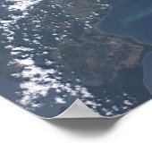 Het gedokte Voortgang 22 ruimtevaartuig Poster (Hoek)