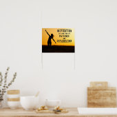 Het geduld van inspiratie poster (Keuken)