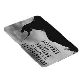 Het geduld van onoverwinnelijkheid - Inspirerend Magneet (Rechterzijde)