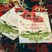 Het gedwongen Poppy Weddenschap van de Damasmakeri Save The Date