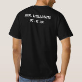 Het geeft echt net getrouwd huwelijksreis trouwfee t-shirt (Achterkant)